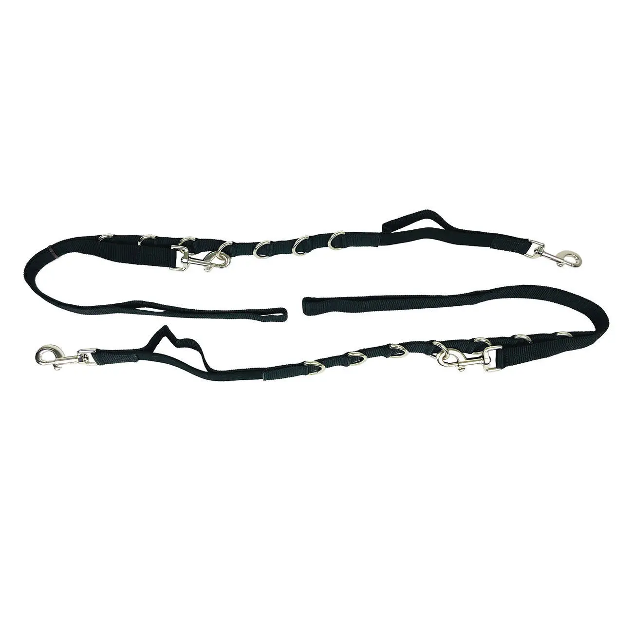 Rênes pour cheval avec insert élastique York Remus