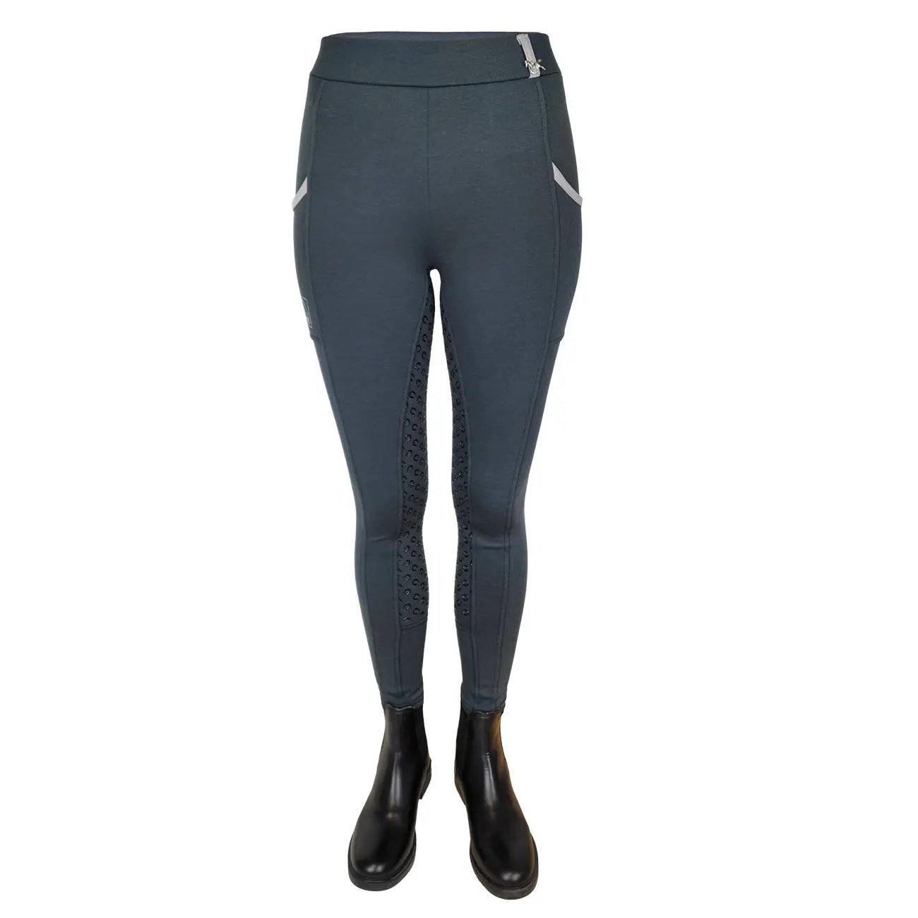 Legging équitation full-grip fille York Margo
