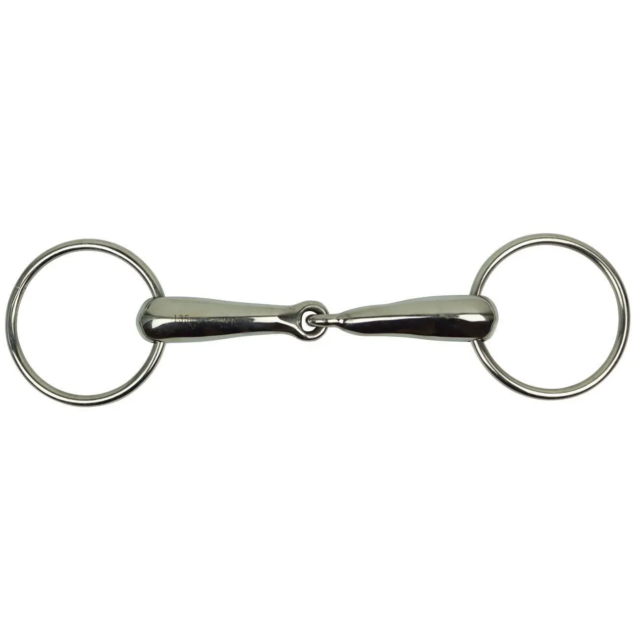Mors simple pour cheval creuse, épaisse, à une seule articulation York