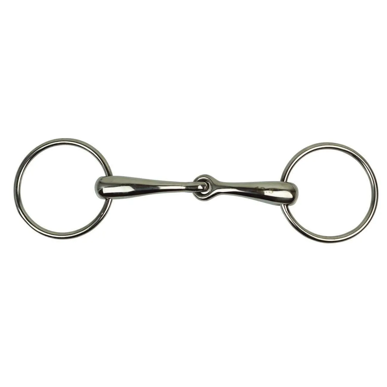 Mors simple pour cheval à anneaux libres York