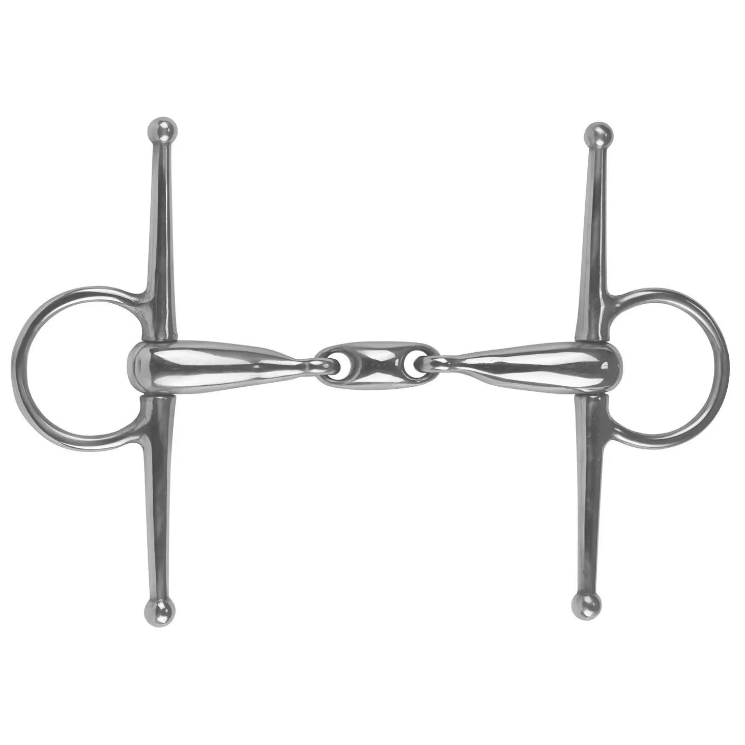 Mors pour cheval à barbes, à double courbure York