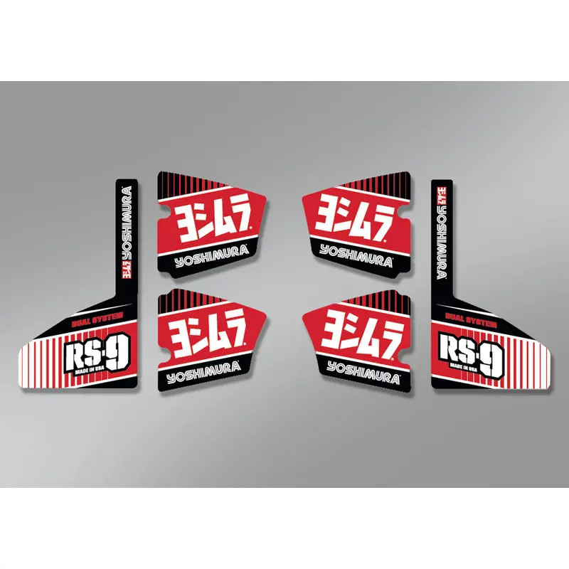Afnodige onderdelen voor uitlaat Yoshimura RS9 Dual