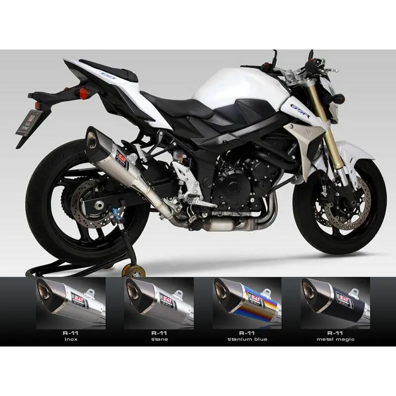 Silencer motorfiets titanium Yoshimura SUZUKI GSR 750 [750] / SUZUKI GSR 750 ABS [750]