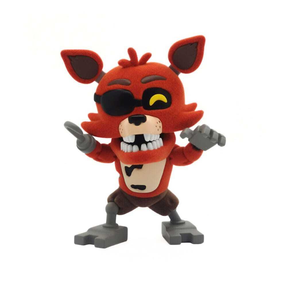 0810122546962 - Figurine Five Nights at Freddy Foxy Flocked
