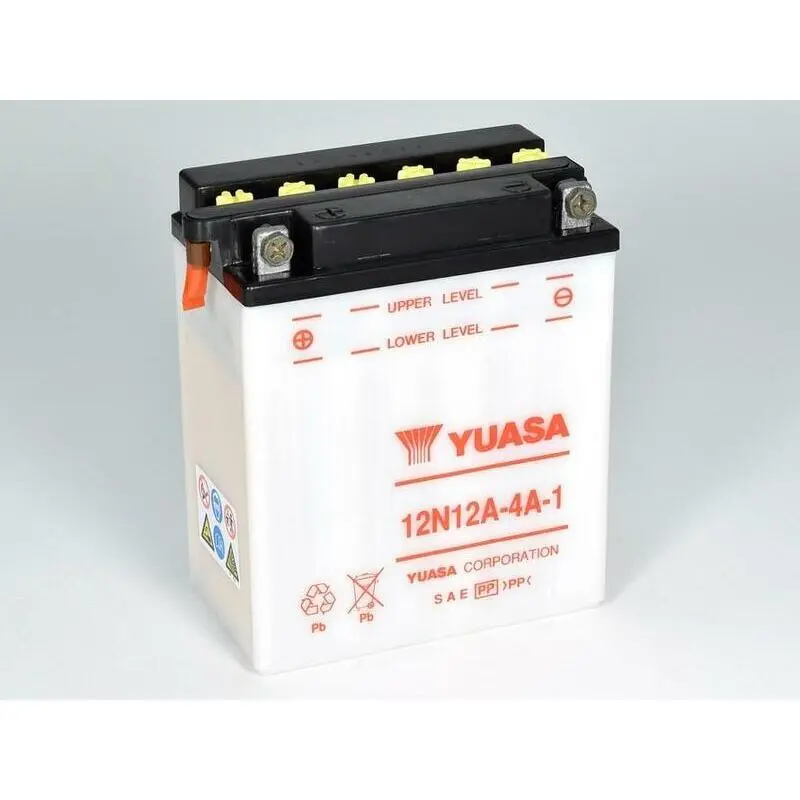 Konventionelle Motorradbatterie ohne Säurepack Yuasa 12N12A-4A-1 DUCATI 900 MHR [900]