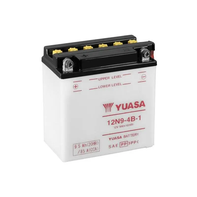 Konventionelle Motorradbatterie ohne Säurepack Yuasa 12N9-4B-1 HONDA XR 200 R (ME05) [200]