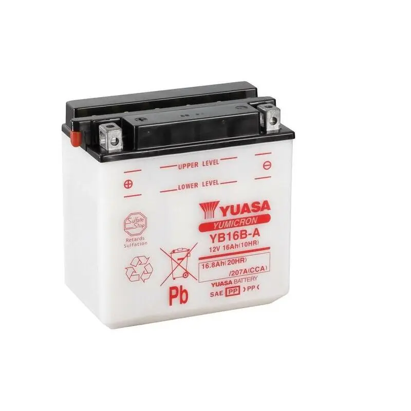 Motorradbatterie Yuasa Yb16b-a