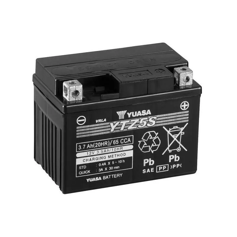 Batterie Motorrads ohne Wartung aktiviert Yuasa YTZ5S