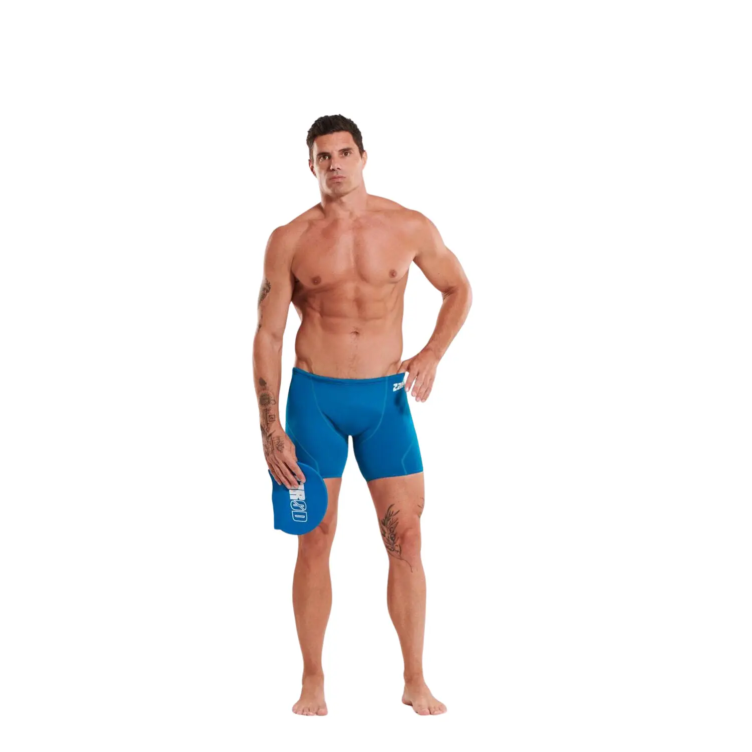 Z3r0d Men's Bleu Swim Trunks