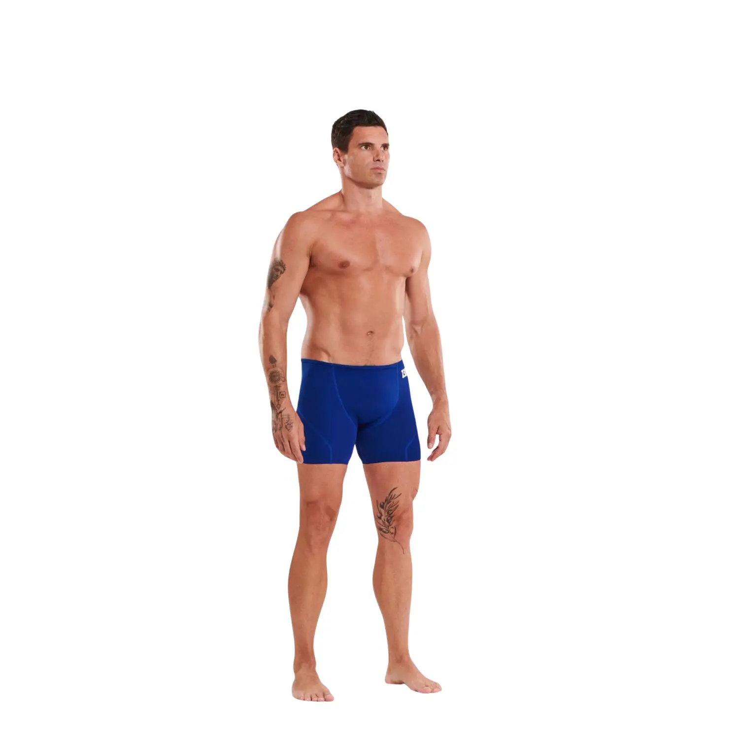Z3r0d Men's Bleu Swim Trunks