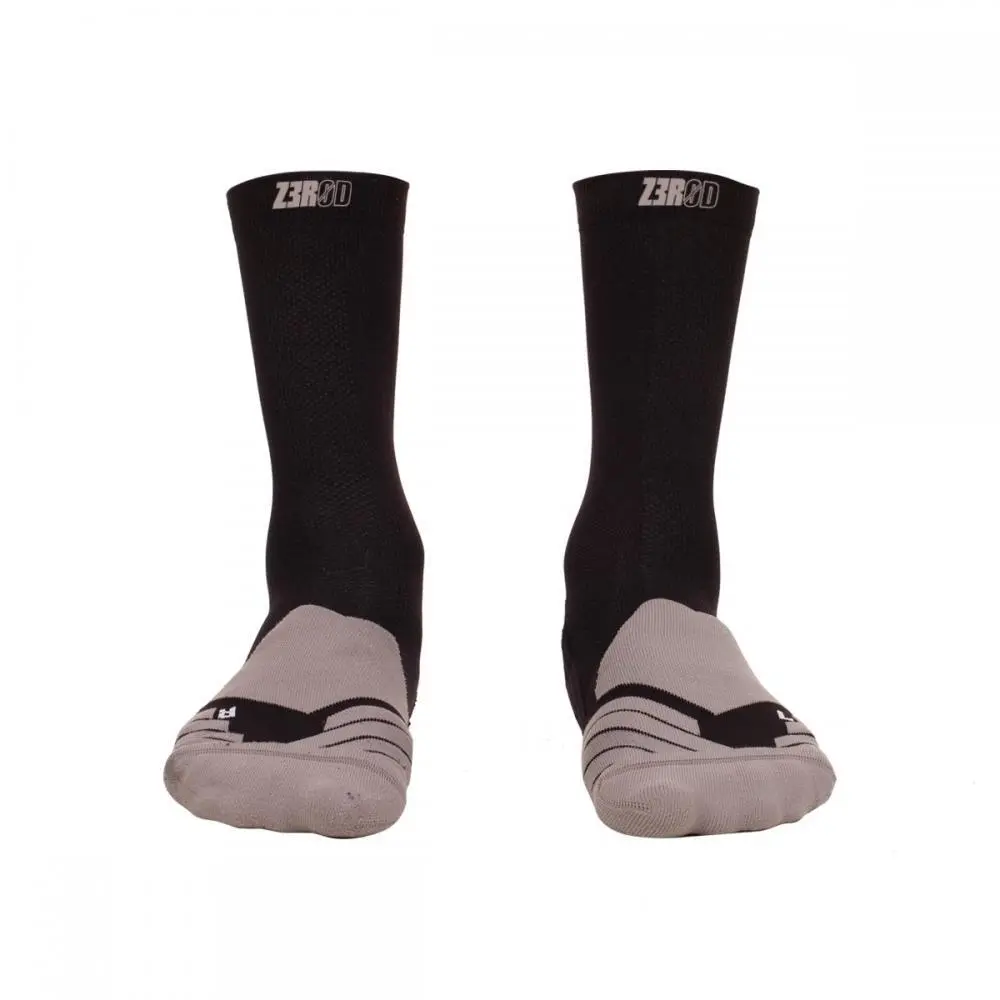 Z3r0d Unisex Noir Triathlon Socks Armada