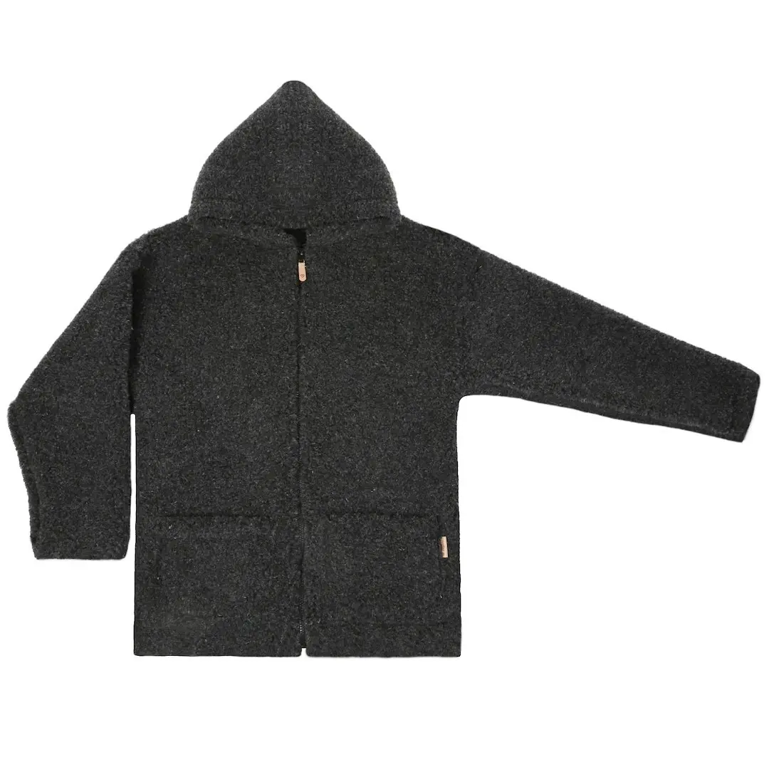Giacca con cappuccio in lana donna  Zoya Nevada