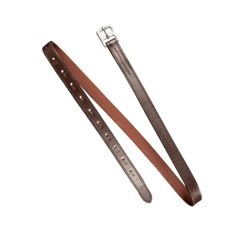 Étrivières en cuir/nylon Zaldi 7002