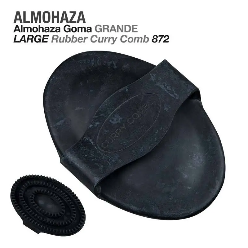 Étrille pour cheval en Caoutchouc Zaldi 872