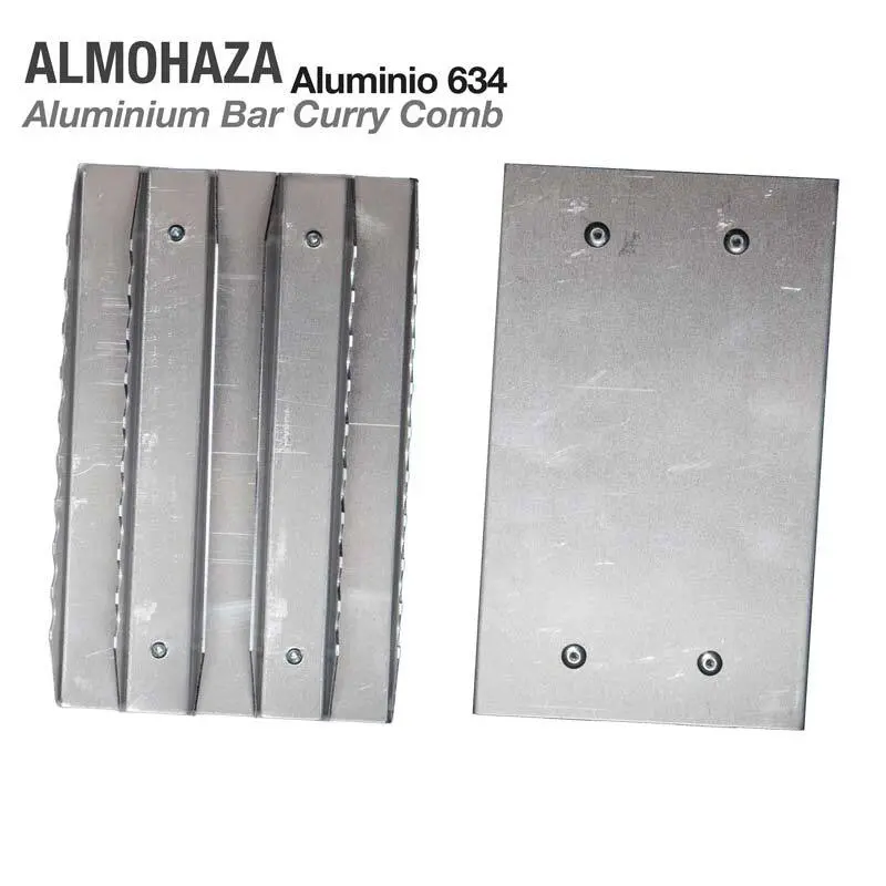 Étrille pour cheval en aluminium Zaldi 634