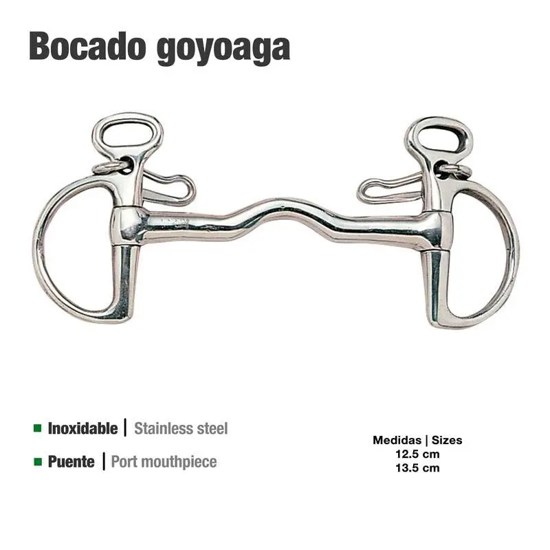 Mors pour cheval à pont Zaldi Goyoaga 21102
