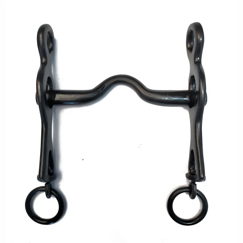 Mors portugais pour cheval en acier inoxydable Zaldi I-5179