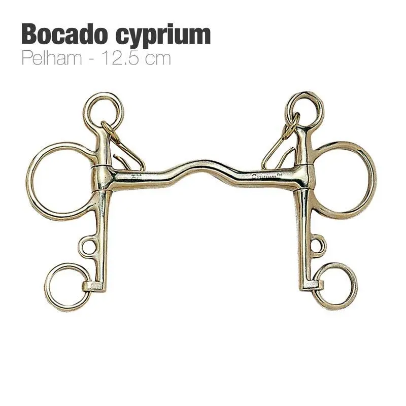 Pelham pour cheval Zaldi Cyprium 21250CY
