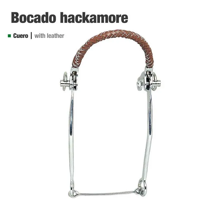 Hackamore pour cheval en cuir Zaldi 251714
