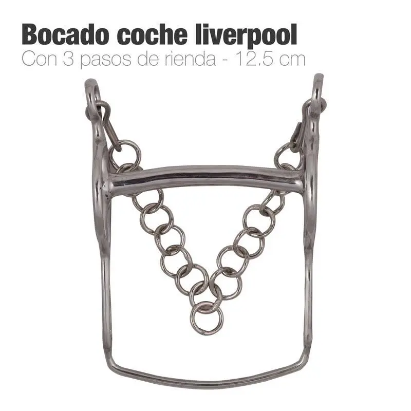 Mors Liverpool pour cheval 3 positions Zaldi