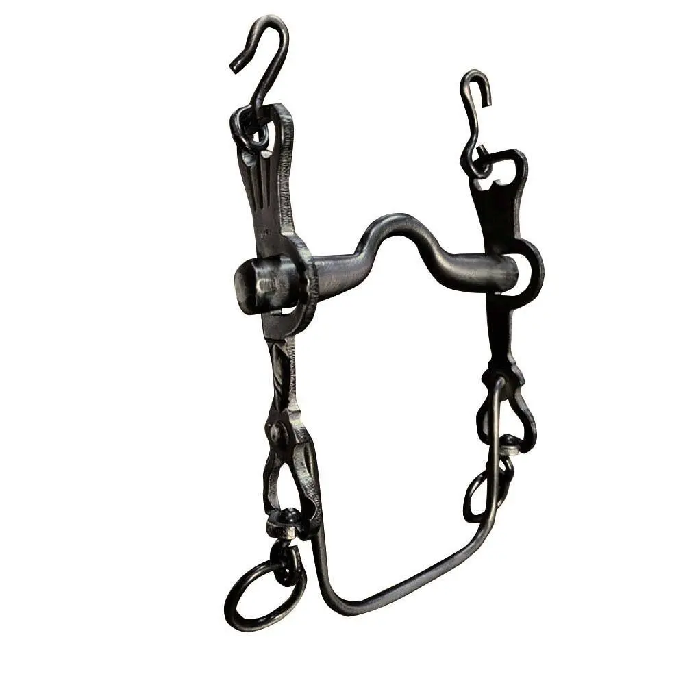 Mors espagnol pour cheval en acier inoxydable Zaldi 5/8 nº2C