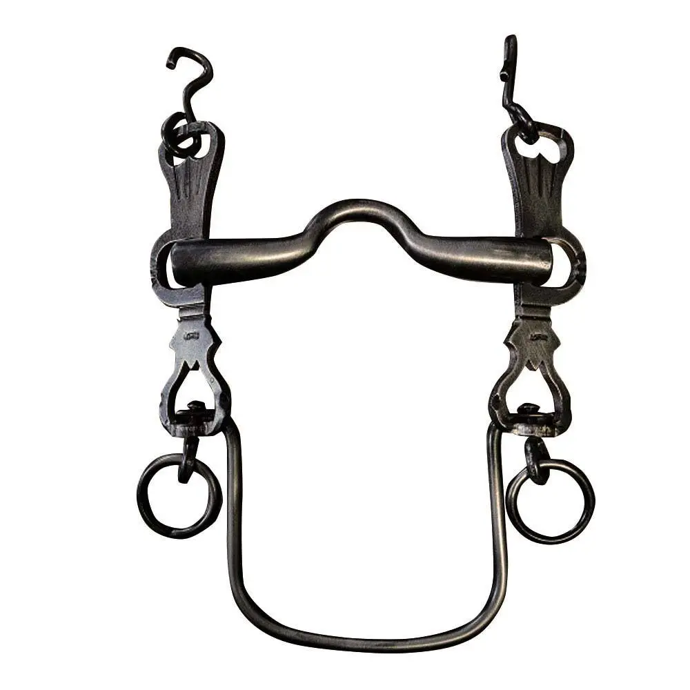 Mors espagnol pour cheval articulé en acier inoxydable Zaldi 5/5 nº2H