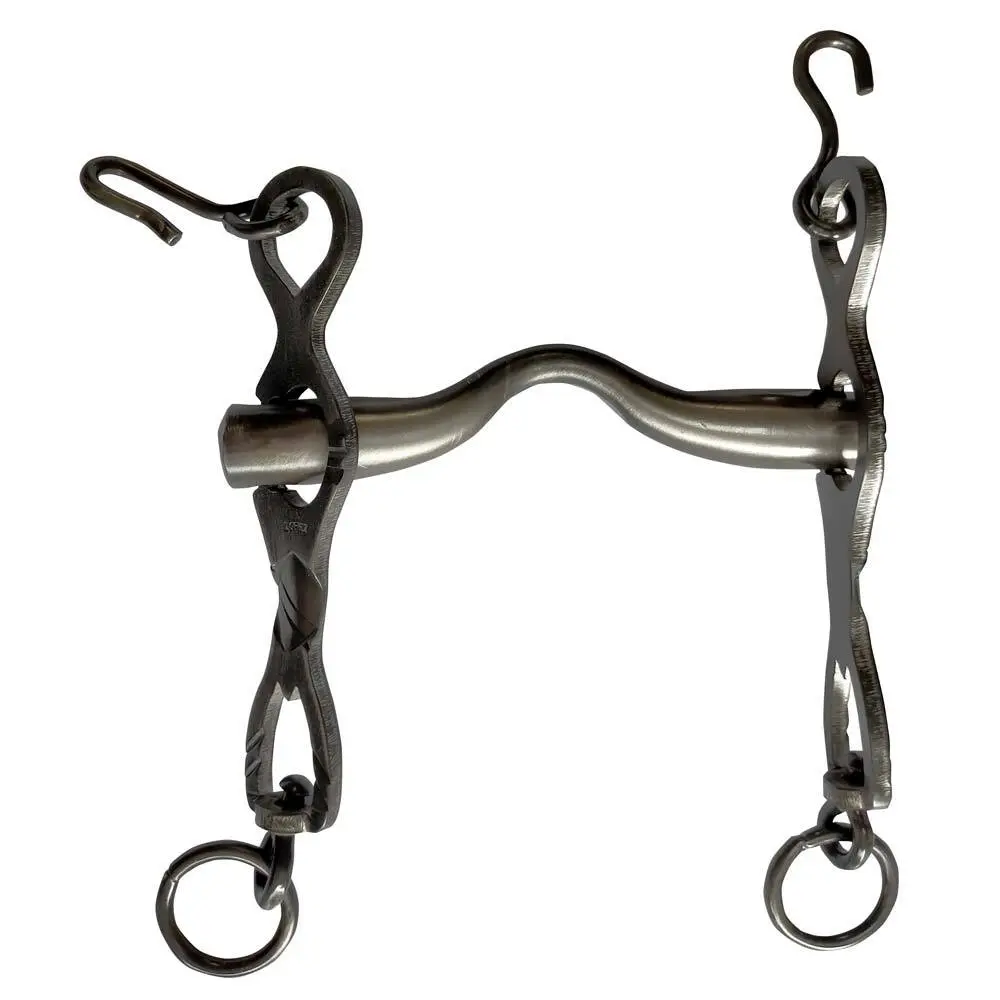 Mors portugais pour cheval en acier inoxydable Zaldi nº7