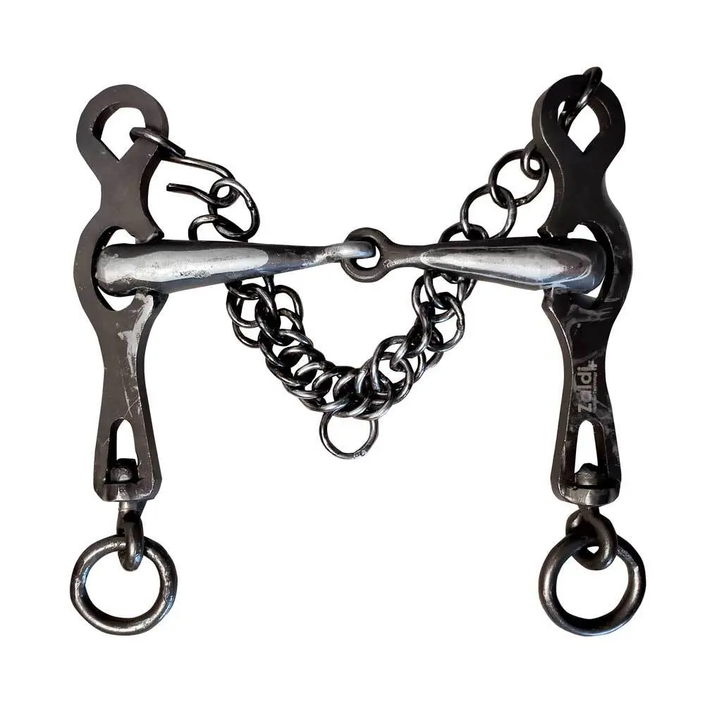 RVS Portugese Bit voor Paard Zaldi 131