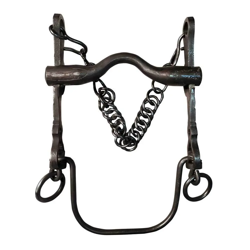 Mors espagnol pour cheval en acier inoxydable Zaldi 5/8 40