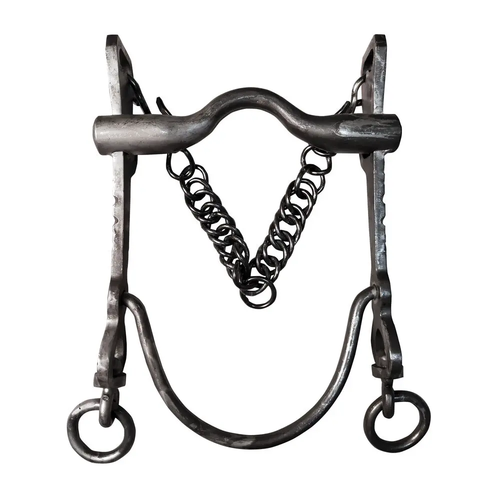 Mors espagnol pour cheval en acier inoxydable Zaldi 162