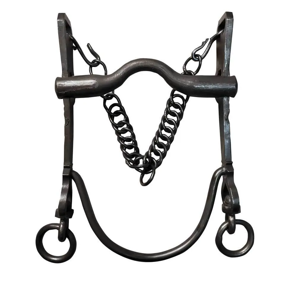 Mors espagnol pour cheval en acier inoxydable Zaldi 163