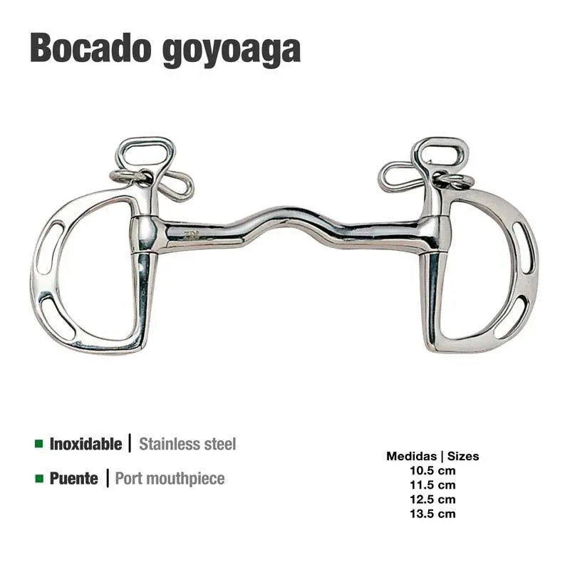 Mors pour cheval à pont Zaldi Goyoaga 21101