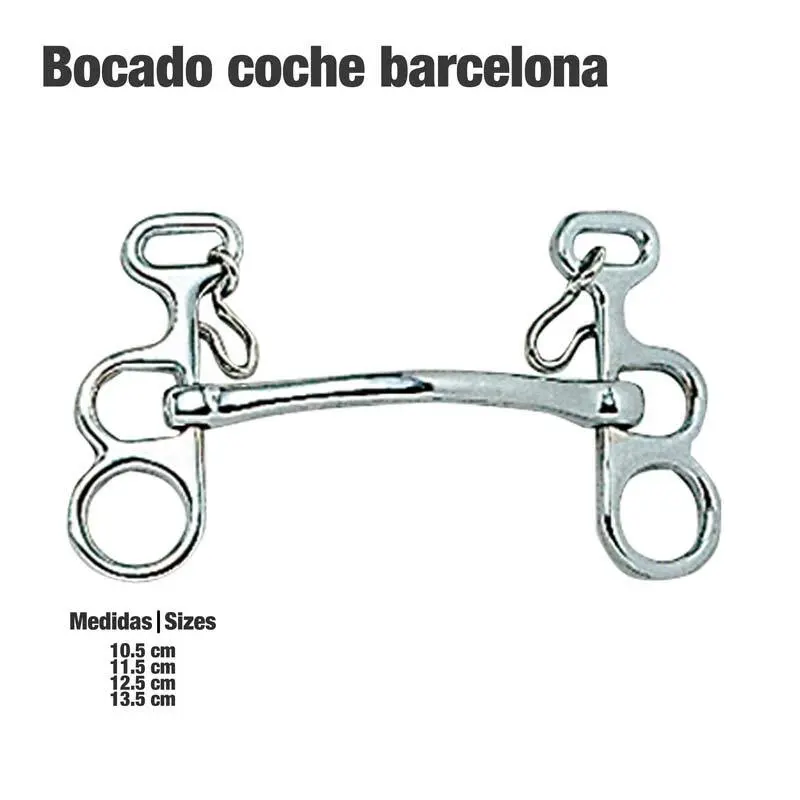 Mors de bride pour cheval Zaldi Barcelona