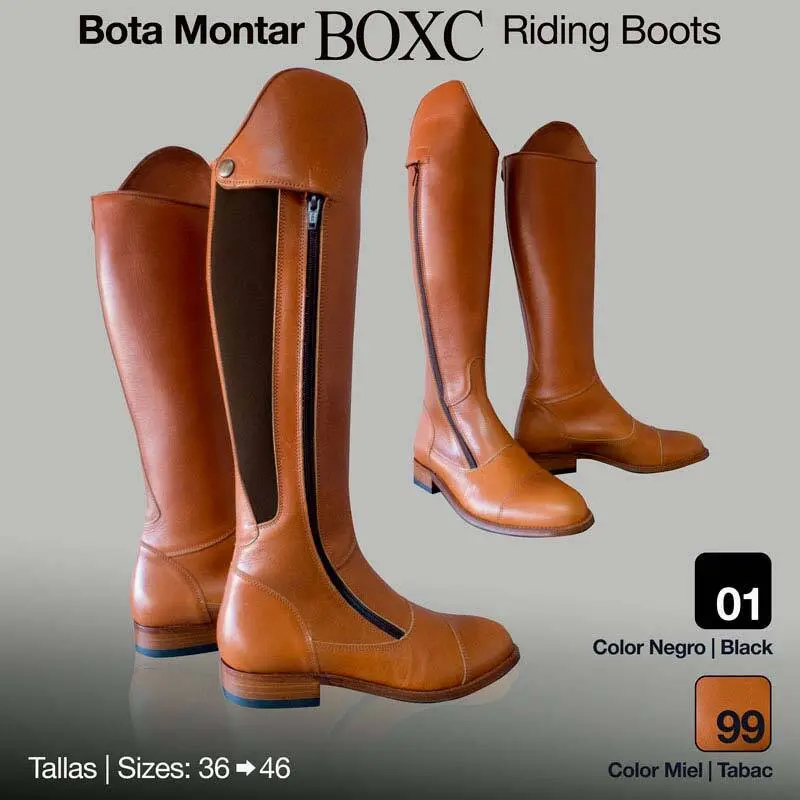 Bottes d'équitation Zaldi Boxc
