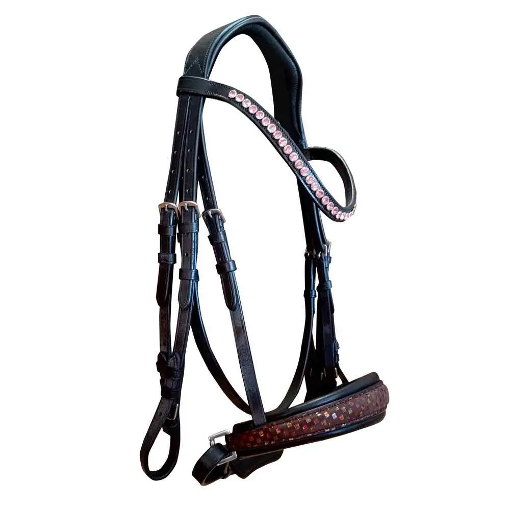 Bridons équitation pour cheval double Zaldi SLT-277