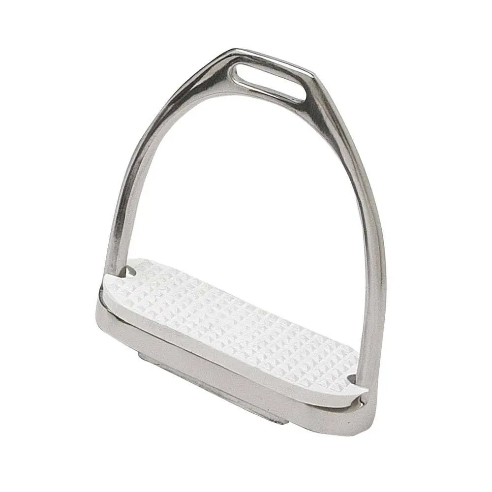 Étriers équitation anglais en acier inoxydable avec bloc Zaldi A01-14A