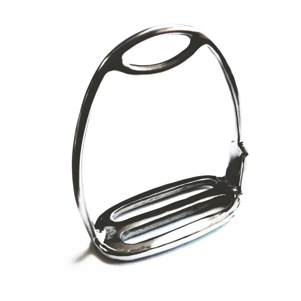 Étriers équitation en acier inoxydable Zaldi Amazona