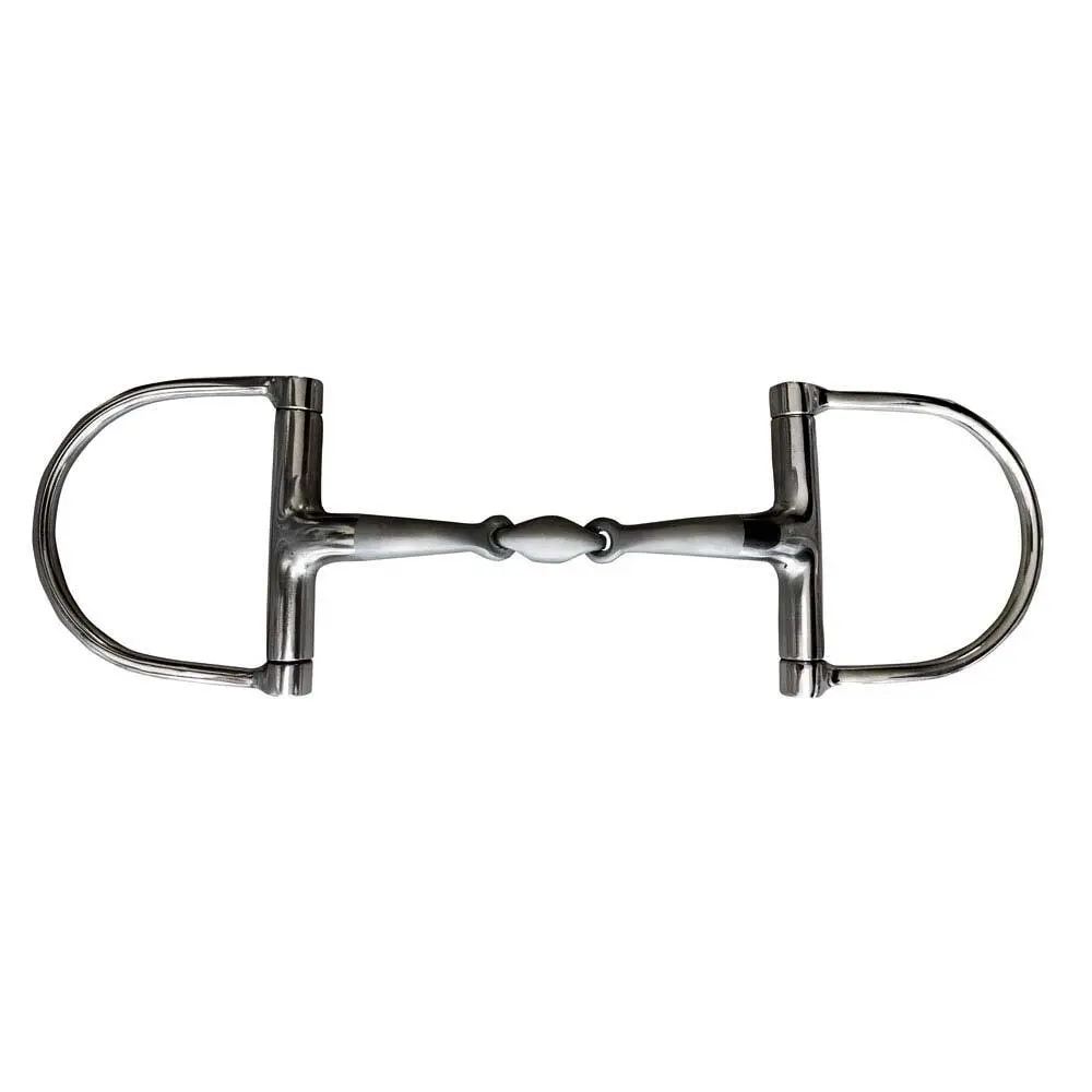Mors 2 anneaux pour cheval avec embout D Zaldi BBI-5112