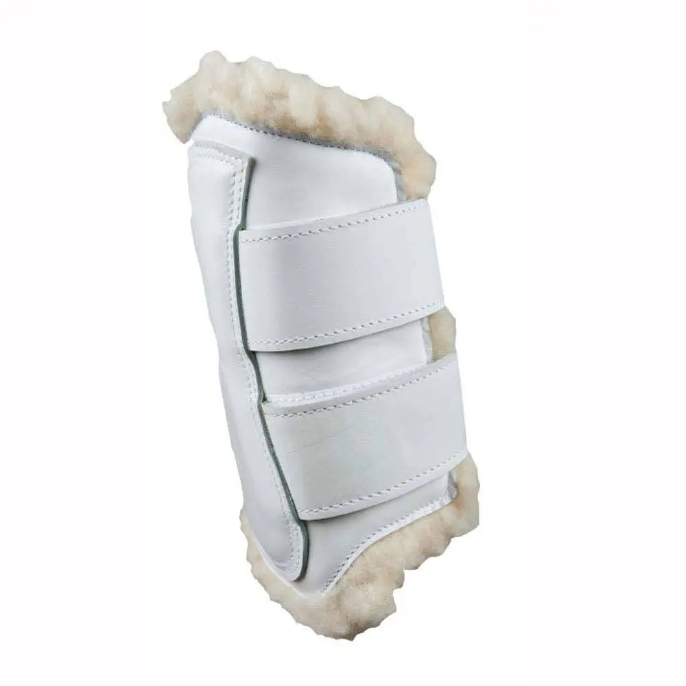 Guêtres pour cheval fermées en peau de mouton Zaldi Extra