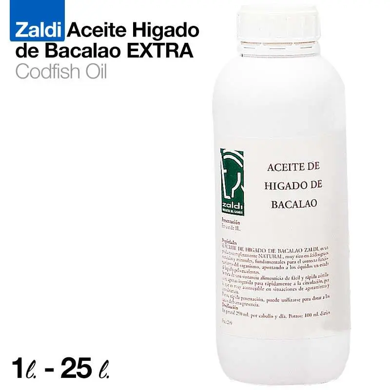 Huile pour cuir foie de morue Zaldi Extra