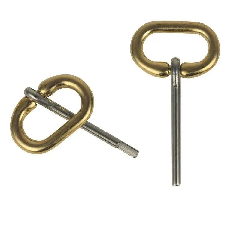 Boucle pour sangle équitation à goujon Zaldi 241791B-39 (x2)