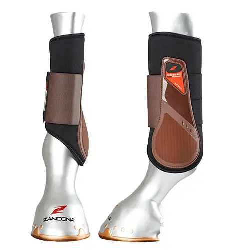 Comparer les prix de Guêtres postérieurs pour cheval Zandona Carbon Air Workout