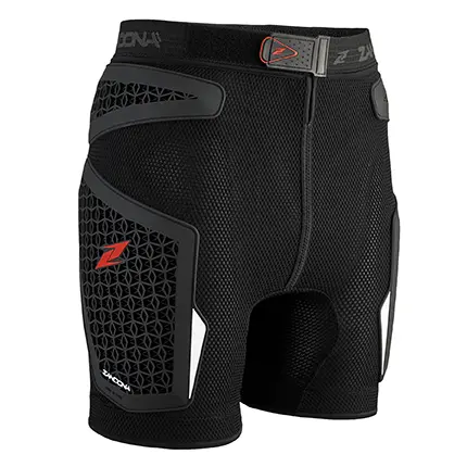 8050847955614 - Zandona Netcube Kinder Protektoren Shorts - Schwarz - M - unisex