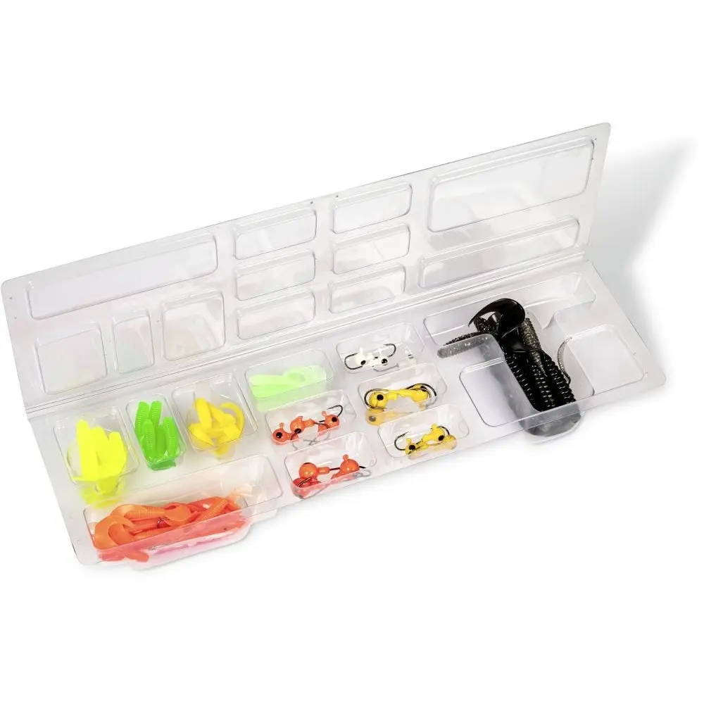 Kunstköder Zebco Twister Set 60items