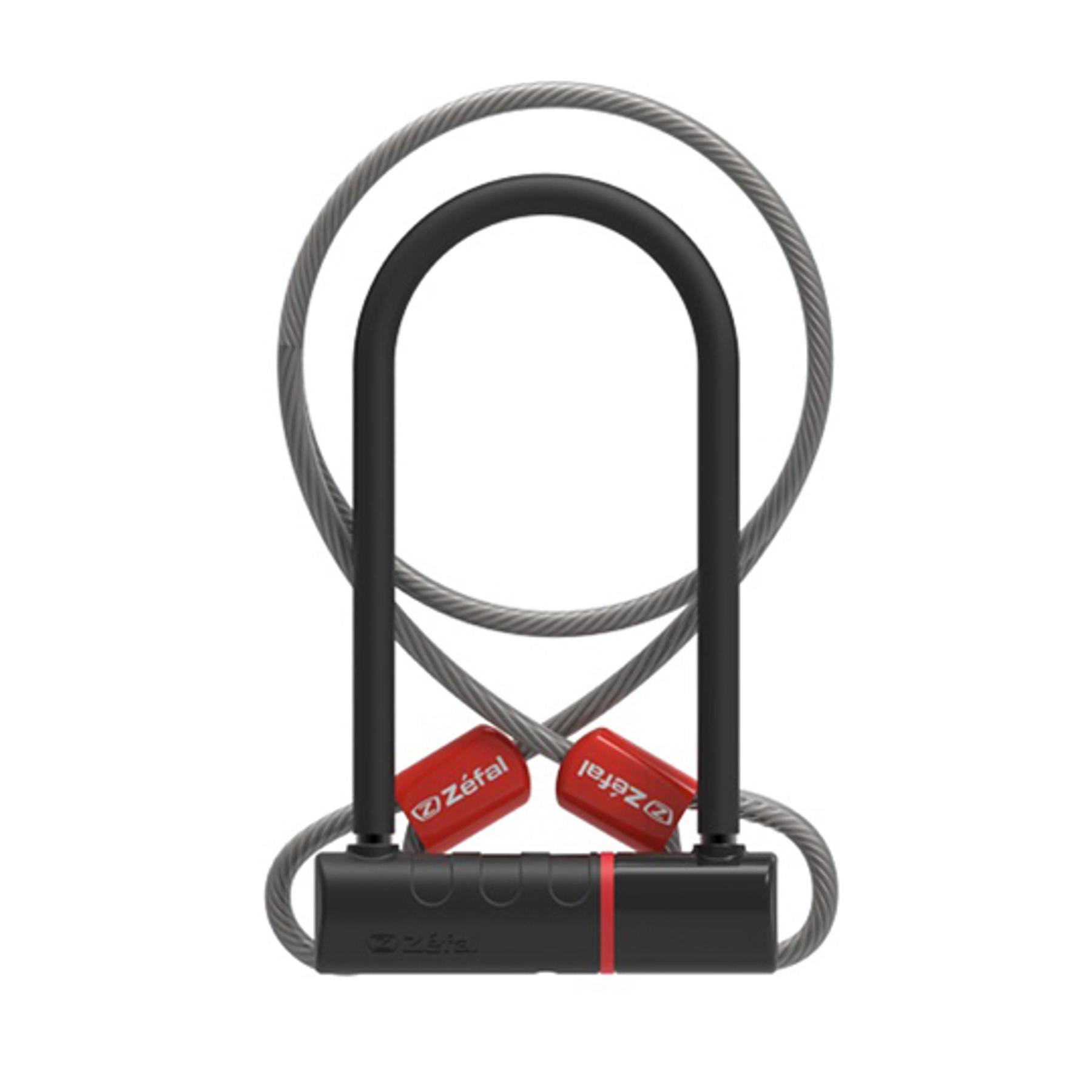 Velo Store - UK Lock with looped cable and mount Zefal Traz U11 | Extra 10% off with Subscription, Postage £16.79 to UK Fedex.