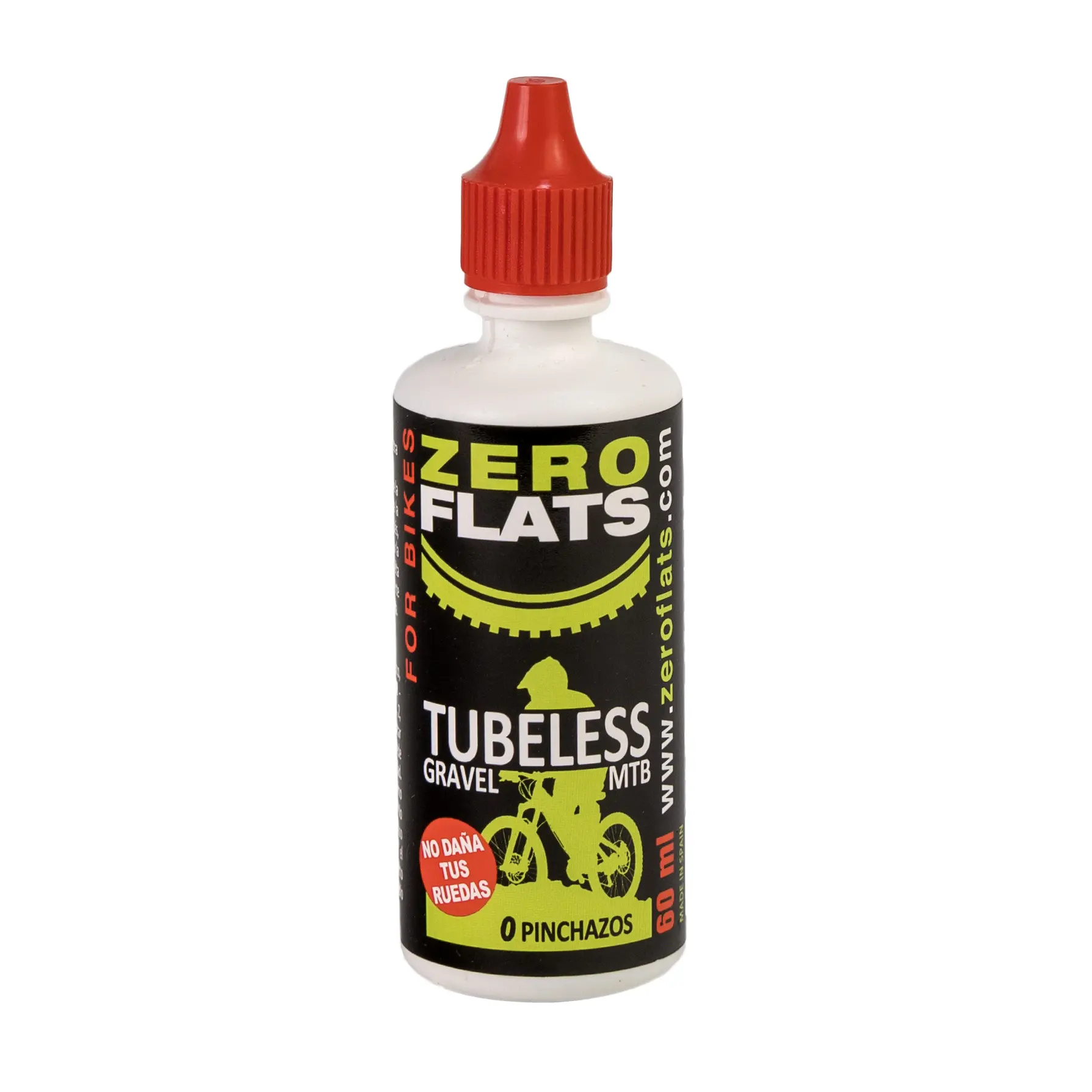 Velo Store - UK Tubeless puncture repair liquid Zero Flats | Extra 10% off with Subscription, Postage £16.79 to UK Fedex.