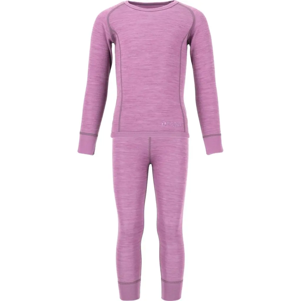 Baby wool underwear set Zigzag Pattani