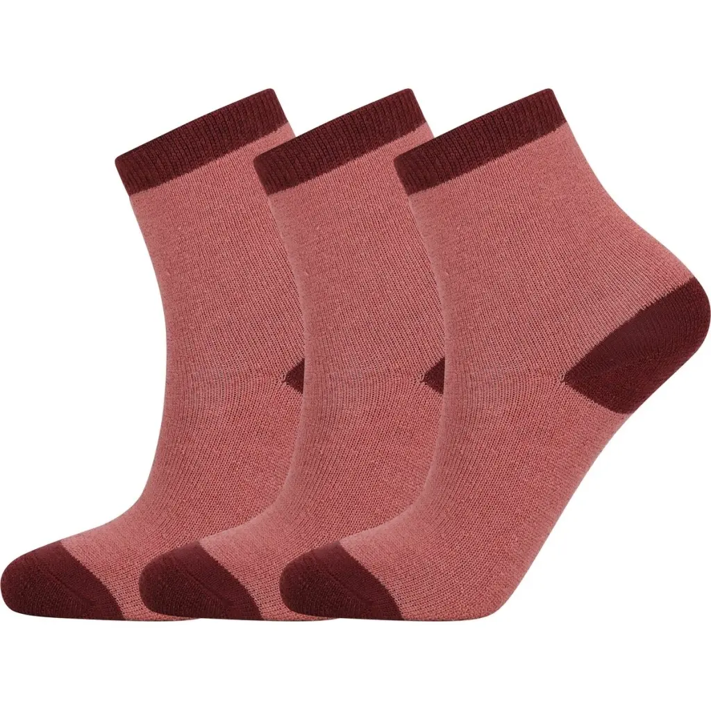 Children's socks Zigzag Lime (x3)