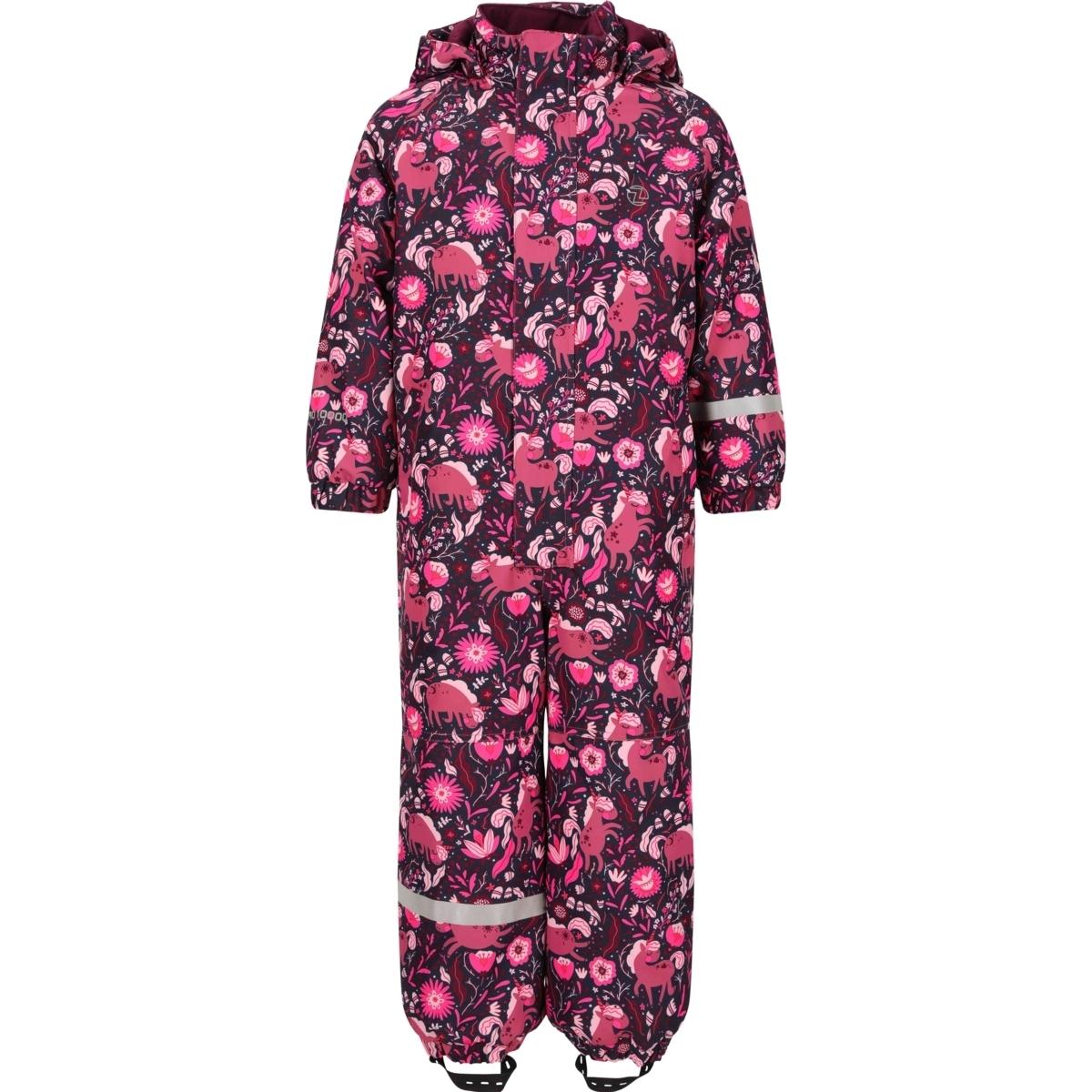 Combinaison de ski à capuche enfant Zigzag Tower W-PRO 10000