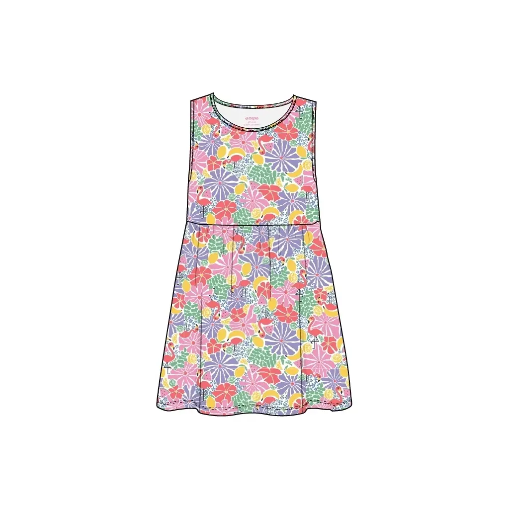 T-Shirt-Kleid Zigzag Cherrie